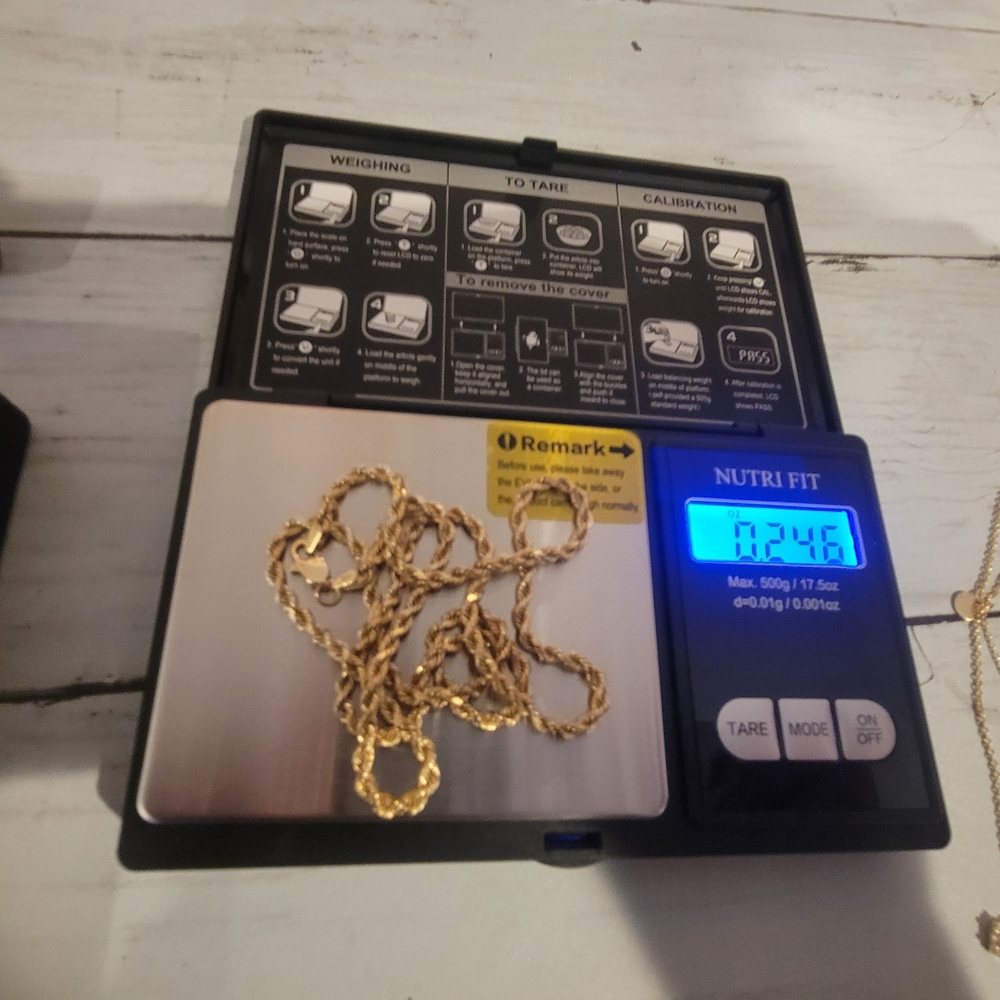 20" Gold Chain Necklace